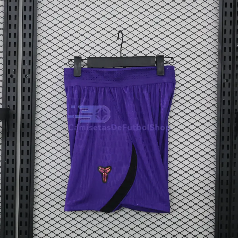 Pantalón Corto Barcelona 2026/2027 2ª Equipación Negro/Morado (EDICIÓN JUGADOR)