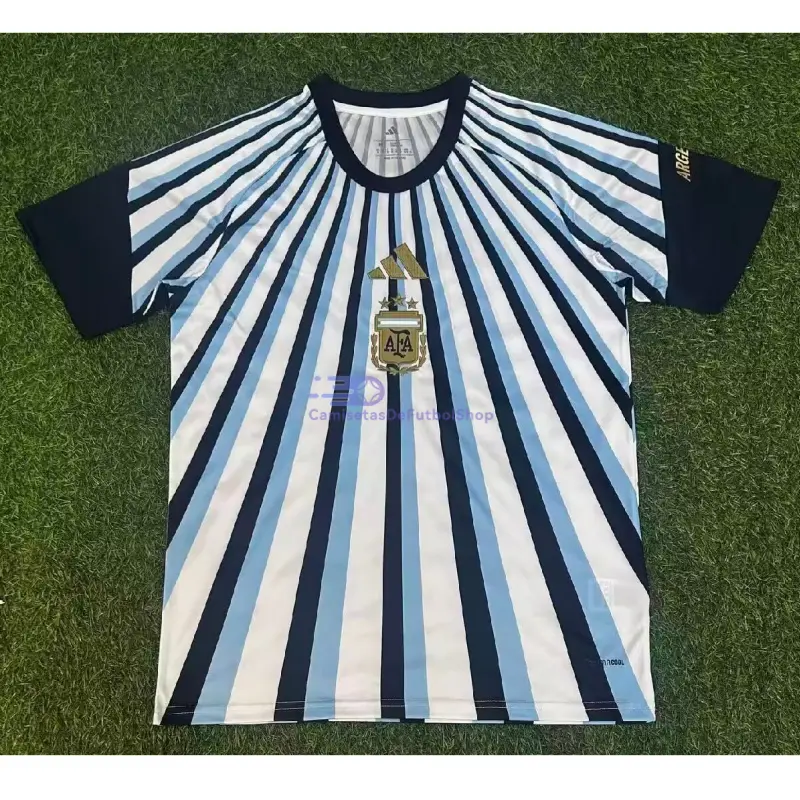 Camiseta Argentina 2026 Pre-Match Azul/Blanco