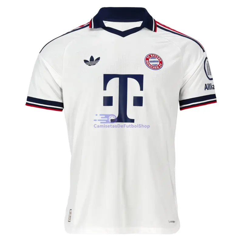 Camiseta Bayern Múnich 2026/2027 2ª Equipación Blanco