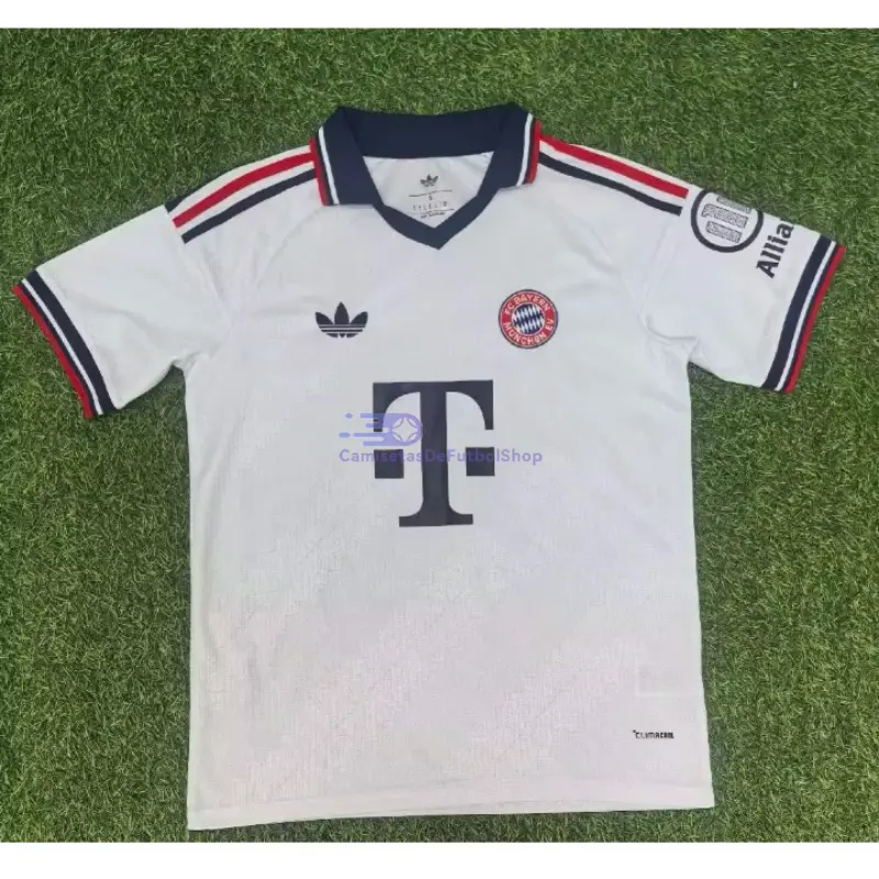 Camiseta Bayern Múnich 2026/2027 2ª Equipación Blanco