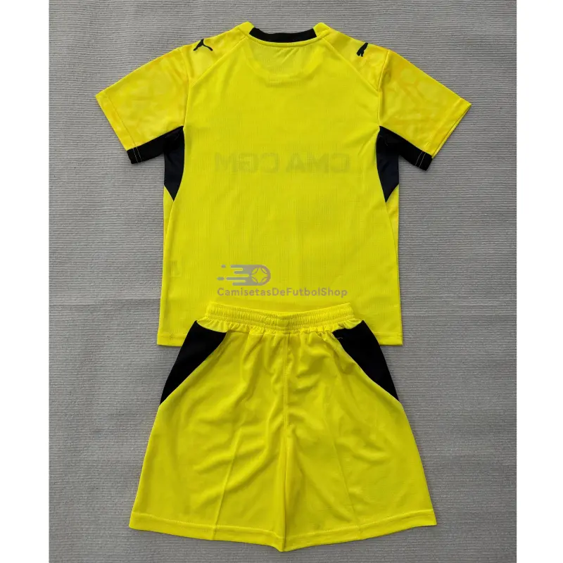 Camiseta de Portero Olympique Marsella 2026/2027 Amarillo Niño Kit