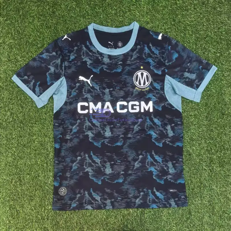 Camiseta Olympique Marsella 2026/2027 2ª Equipación Azul Marino