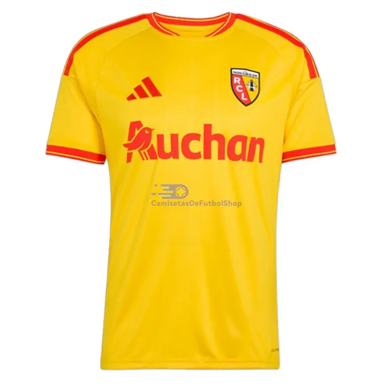 Camiseta RC Lens 2026/2027 1ª Equipación Amarillo/Rojo