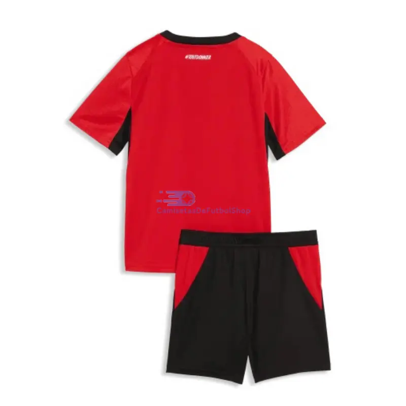Camiseta Stade Rennais 2026/2027 1ª Equipación Rojo Niño Kit