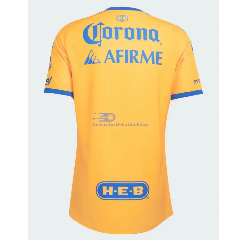 Camiseta Tigres UANL 2026/2027 1ª Equipación Amarillo