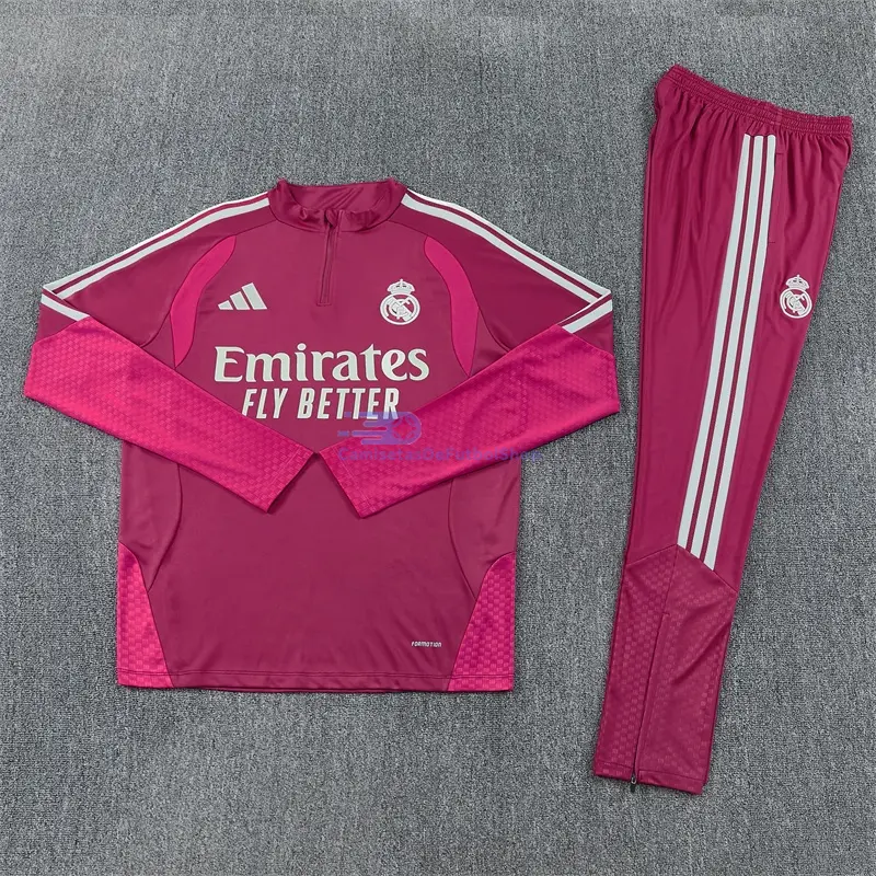 Sudadera De Entrenamiento Real Madrid 2026/2027 Rosa