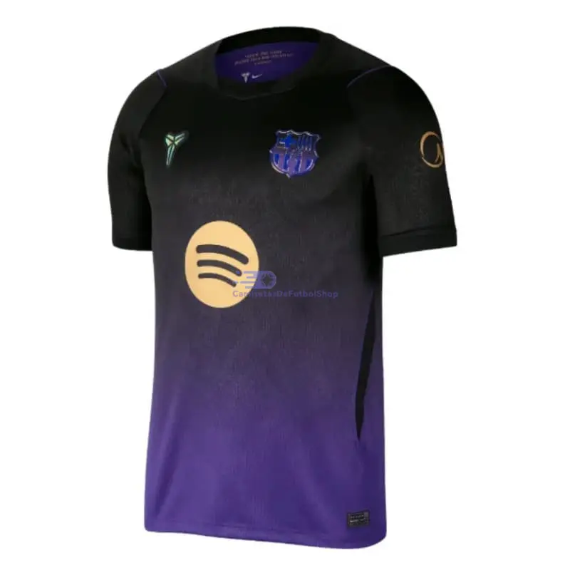 Camiseta LAMINE YAMAL 10 Barcelona 2026/2027 2ª Equipación Negro/Morado UCL