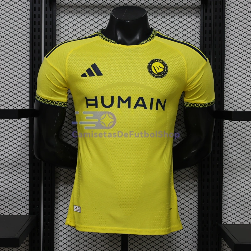 Camiseta Al Nassr 2026/2027 1ª Equipación Amarillo (EDICIÓN JUGADOR)