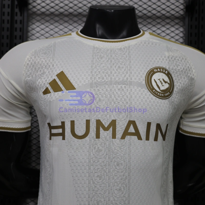 Camiseta Al Nassr 2026/2027 3ª Equipación Blanco (EDICIÓN JUGADOR)