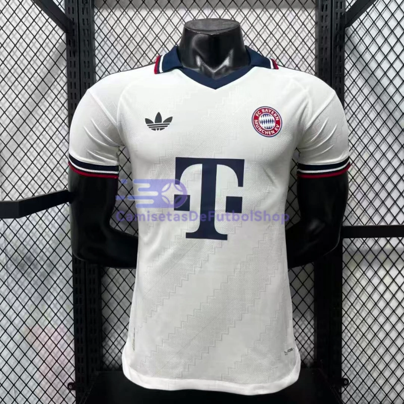 Camiseta Bayern Múnich 2026/2027 2ª Equipación Blanco (EDICIÓN JUGADOR)