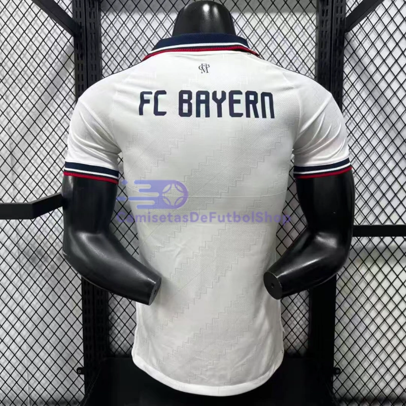 Camiseta Bayern Múnich 2026/2027 2ª Equipación Blanco (EDICIÓN JUGADOR)