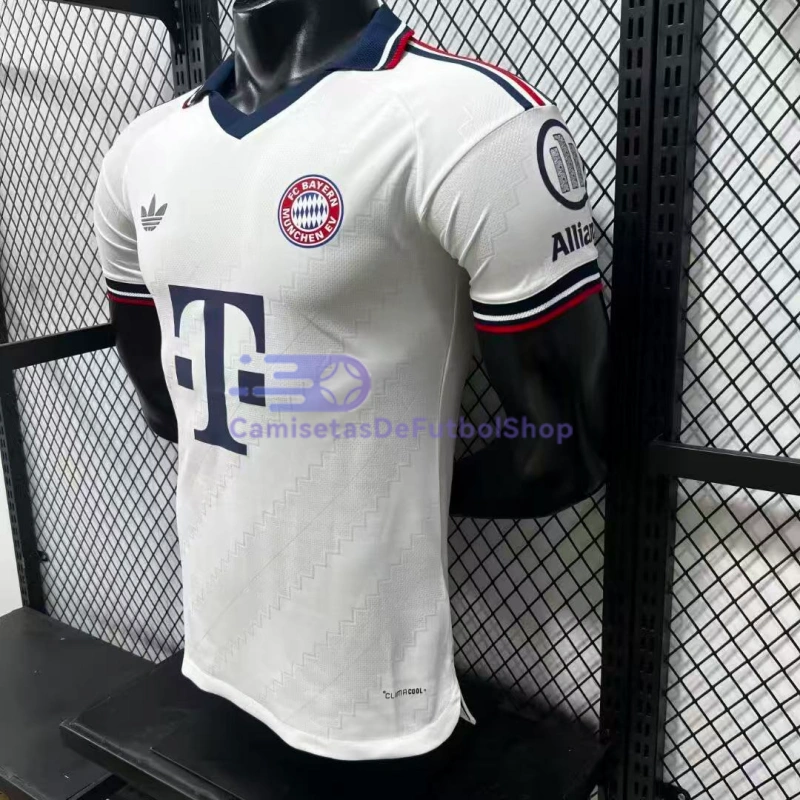 Camiseta Bayern Múnich 2026/2027 2ª Equipación Blanco (EDICIÓN JUGADOR)