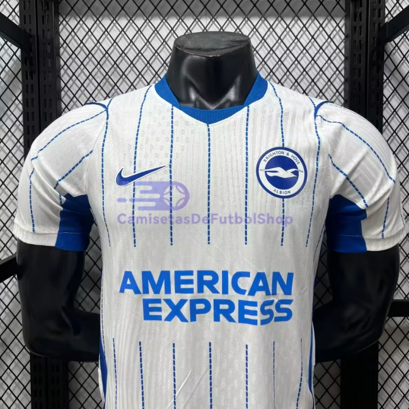 Camiseta Brighton 2026/2027 2ª Equipación Blanco (EDICIÓN JUGADOR)