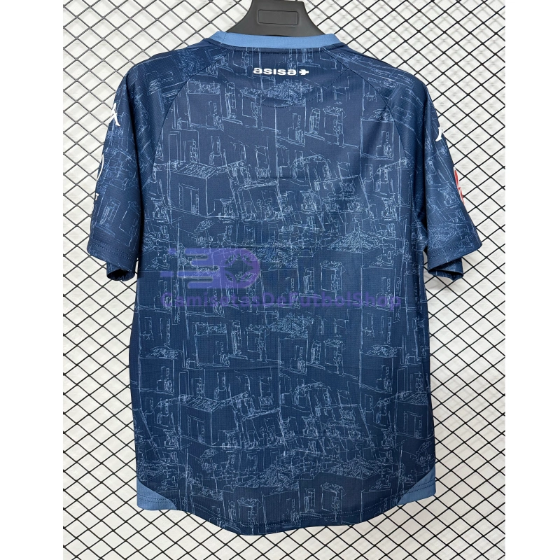 Camiseta Cadiz 2026/2027 2ª Equipación Azul con Parche La Liga