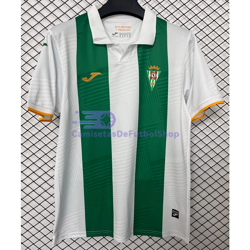 Camiseta Córdoba CF 2026/2027 1ª Equipación Verde/Blanco