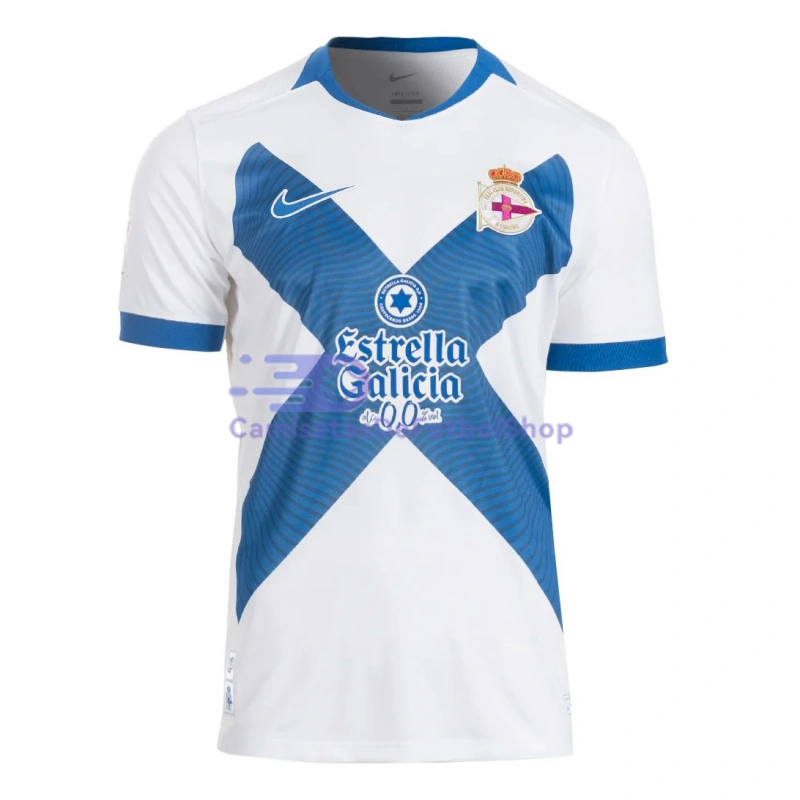 Camiseta Deportivo de La Coruña 2026/2027 3ª Equipación Blanco con Parche La Liga