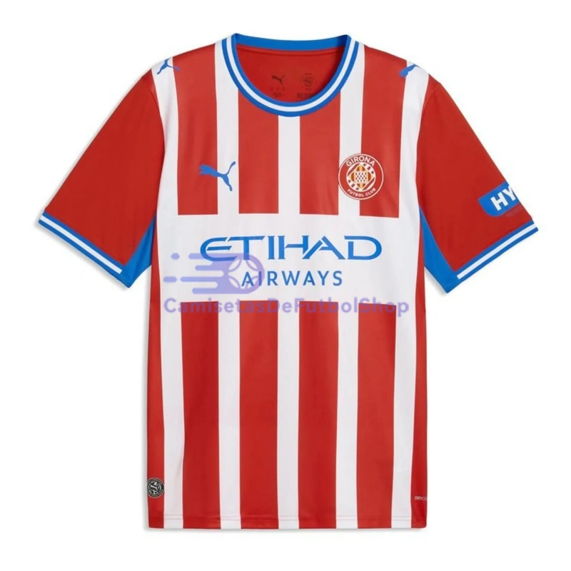 Camiseta Girona 2026/2027 1ª Equipación Rojo/Balnco
