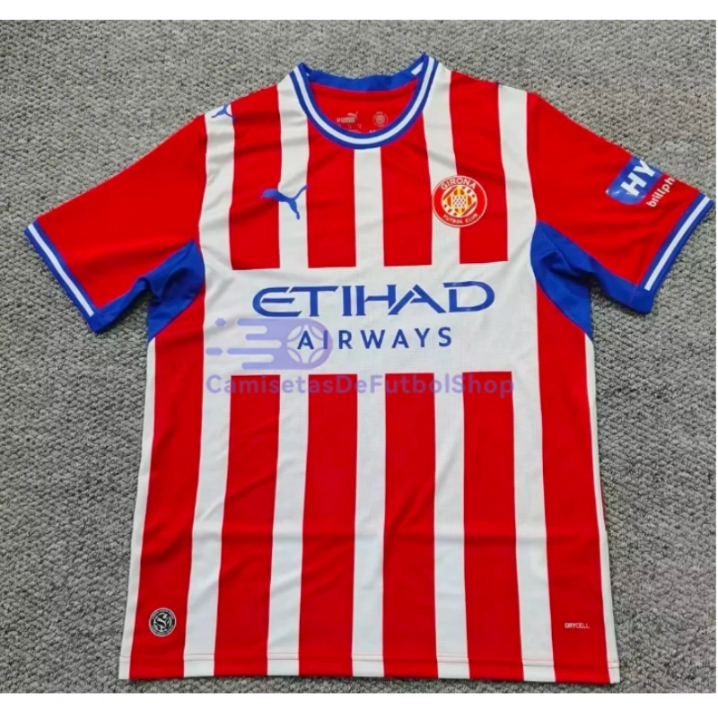 Camiseta Girona 2026/2027 1ª Equipación Rojo/Balnco