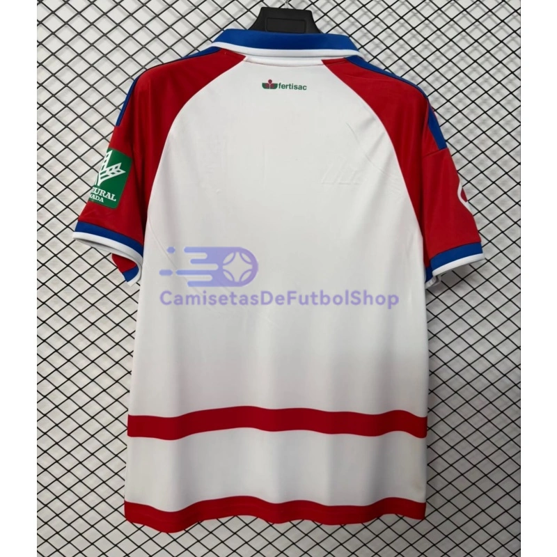 Camiseta Granada 2026/2027 1ª Equipación Rojo/Blanco con Parche La Liga