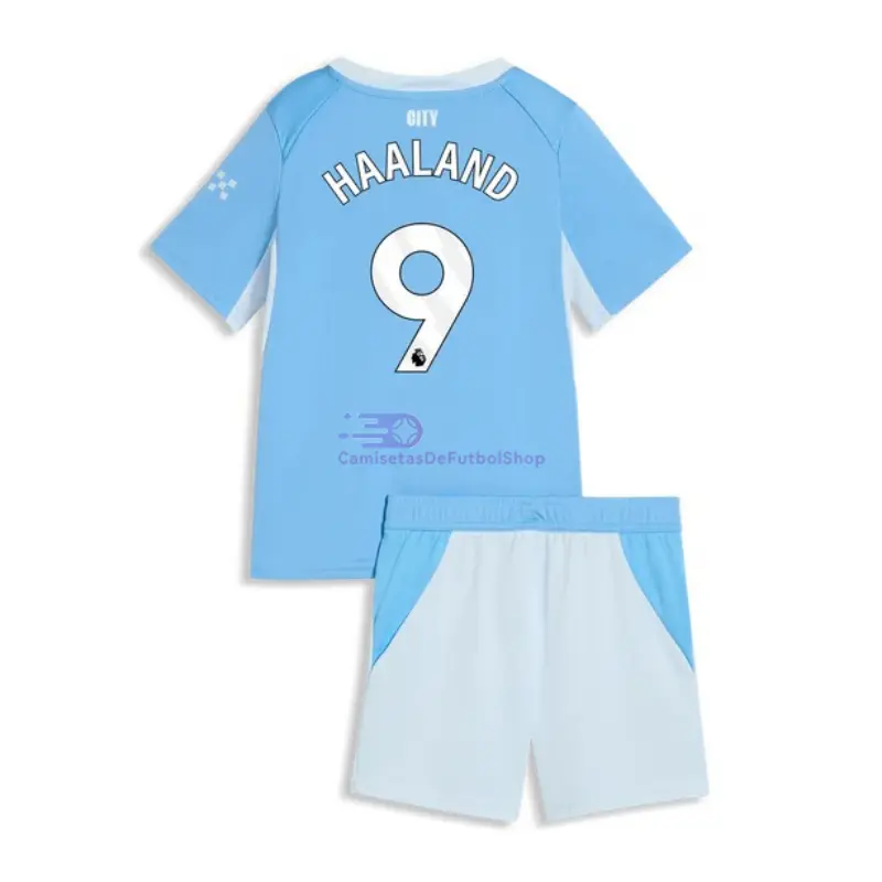 Camiseta HAALAND 9 Manchester City 2026/2027 1ª Equipación Azul Premier League