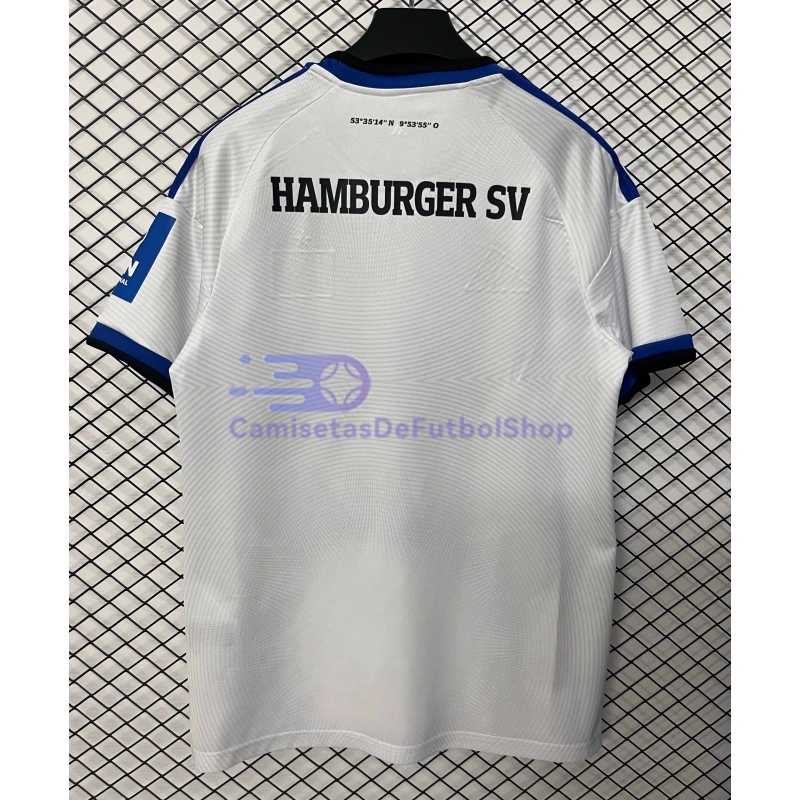 Camiseta Hamburger SV 2026/2027 1ª Equipación Blanco
