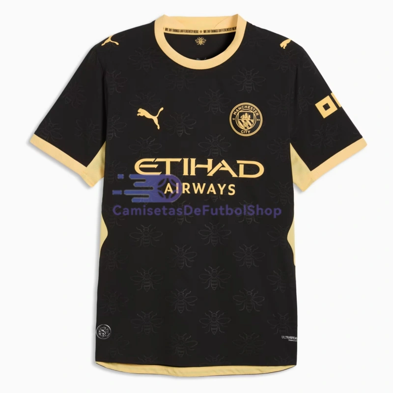 Camiseta Manchester City 2026/2027 2ª Equipación Negro