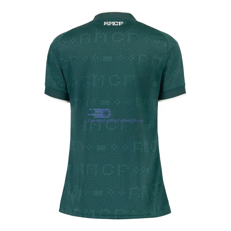 Camiseta Real Madrid 2026/2027 2ª Equipación Verde Oscuro Mujer con Parche HP