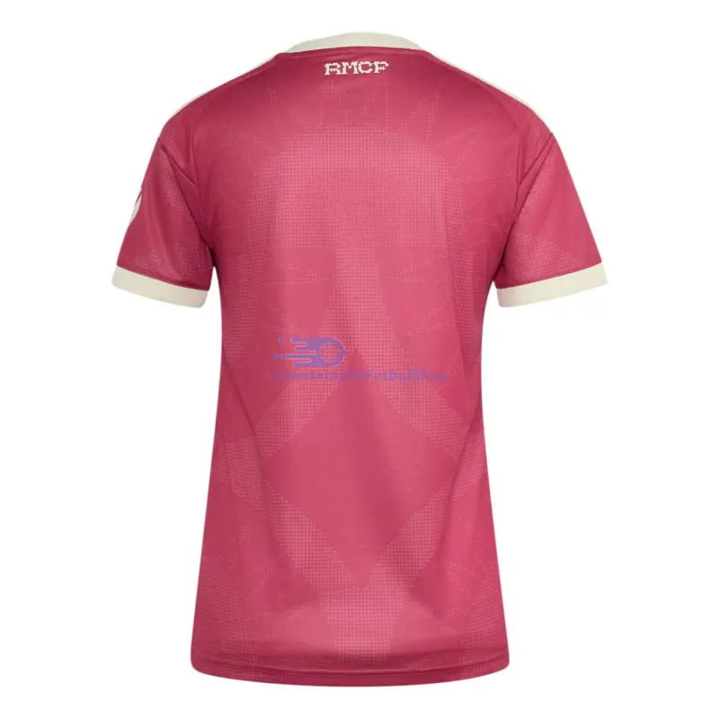 Camiseta Real Madrid 2026/2027 3ª Equipación Rosa Mujer con Parche HP
