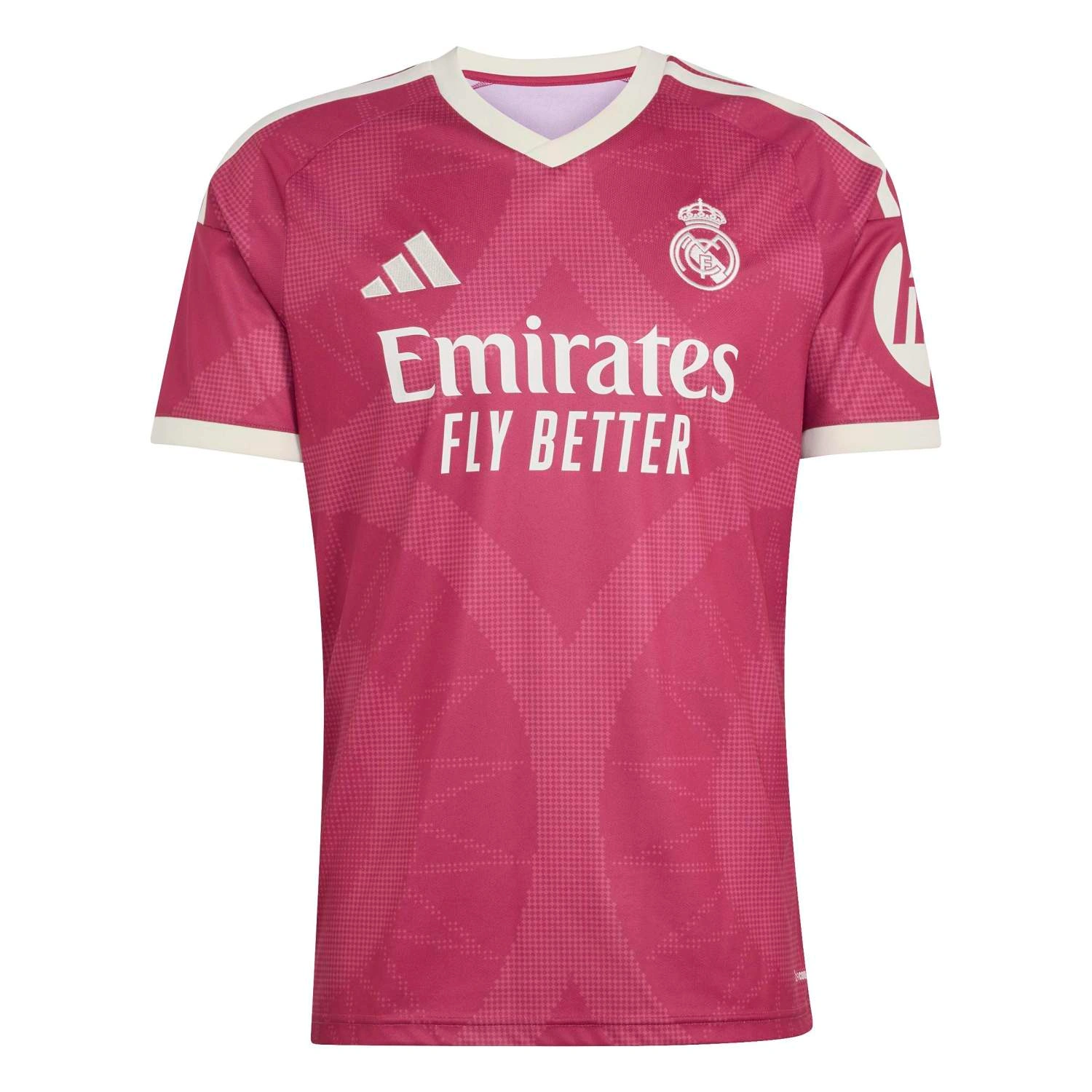Camiseta Real Madrid  2026/2027 3ª Equipación Rosa con Parche HP