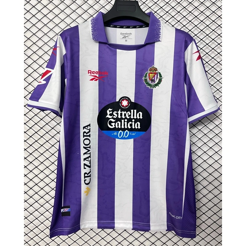 Camiseta Real Valladolid 2026/2027 1ª Equipación Morado/Blanco con Parche La Liga