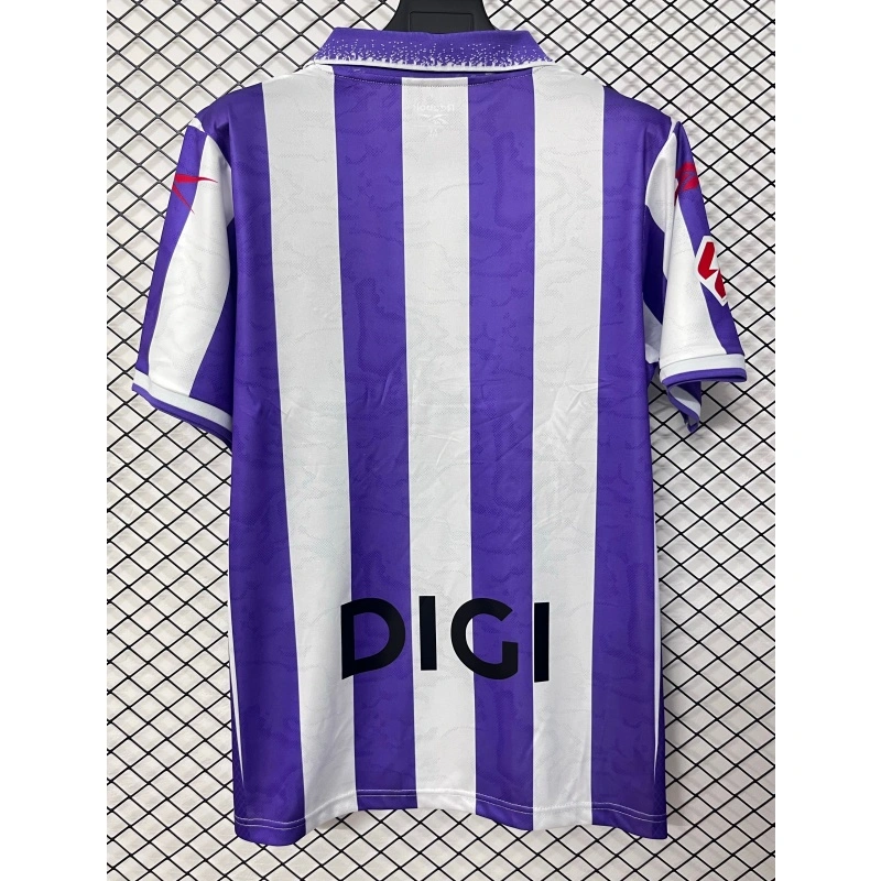 Camiseta Real Valladolid 2026/2027 1ª Equipación Morado/Blanco con Parche La Liga