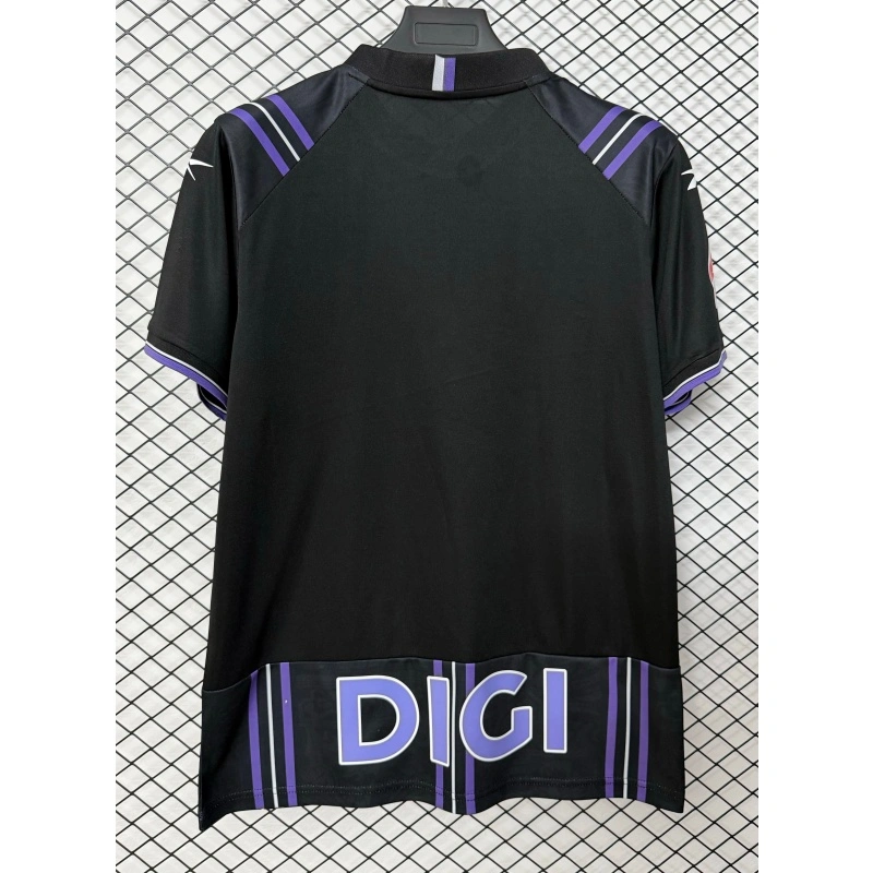 Camiseta Real Valladolid 2026/2027 2ª Equipación Negro con Parche La Liga