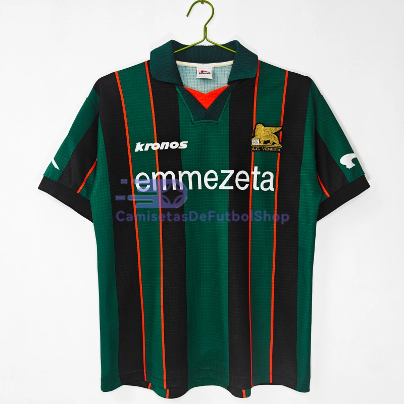 Camiseta Venezia FC 1999/2000 1ª Equipación Retro Verde Oscuro
