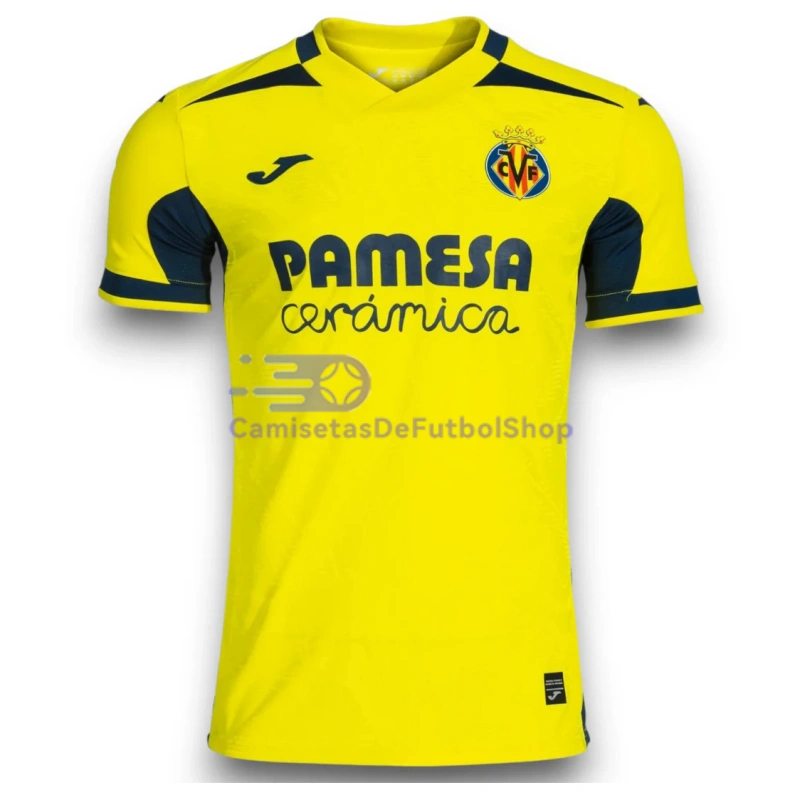 Camiseta Villarreal 2026/2027 1ª Equipación Amarillo con Parche La Liga