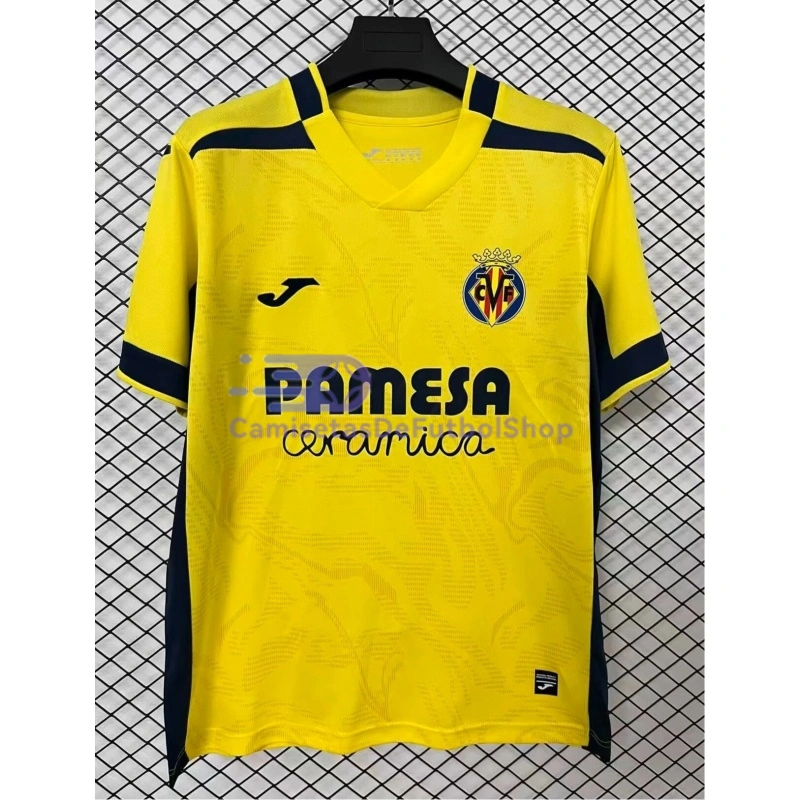 Camiseta Villarreal 2026/2027 1ª Equipación Amarillo con Parche La Liga