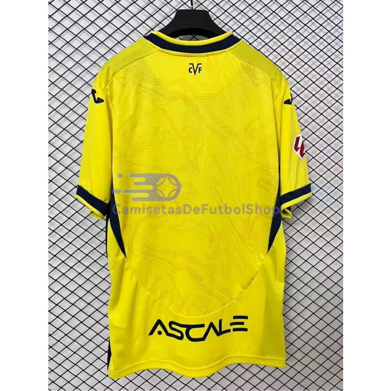 Camiseta Villarreal 2026/2027 1ª Equipación Amarillo con Parche La Liga