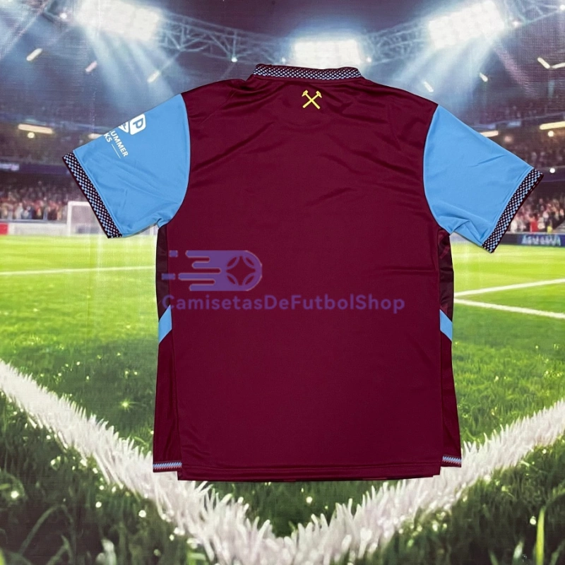 Camiseta West Ham United 2026/2027 1ª Equipación Rojo Oscuro