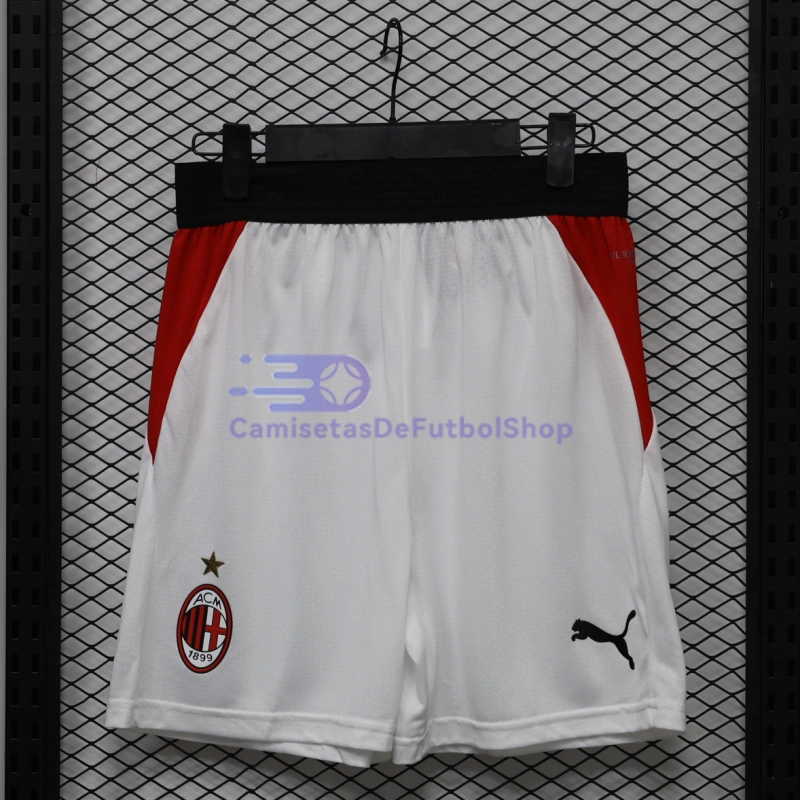 Pantalón Corto AC Milan 2026/2027 1ª Equipación Blanco (EDICIÓN JUGADOR)