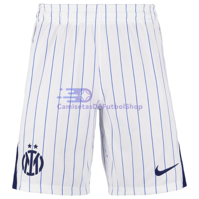 Pantalón Corto Inter de Milan 2026/2027 2ª Equipación Blanco