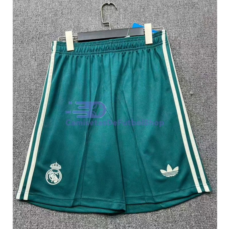 Camiseta RUDIGER 22 Real Madrid 2026/2027 2ª Equipación Verde Oscuro con Parche HP