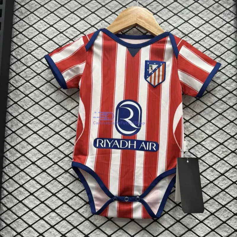 Camiseta Atlético de Madrid 2026/2027 1ª Equipación Rojo/Blanco Baby