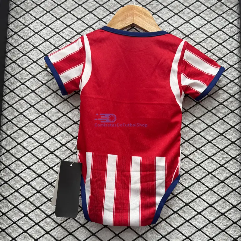 Camiseta Atlético de Madrid 2026/2027 1ª Equipación Rojo/Blanco Baby