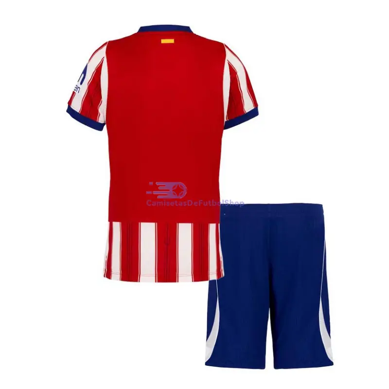 Camiseta Atlético de Madrid 2026/2027 1ª Equipación Rojo/Blanco Niño Kit