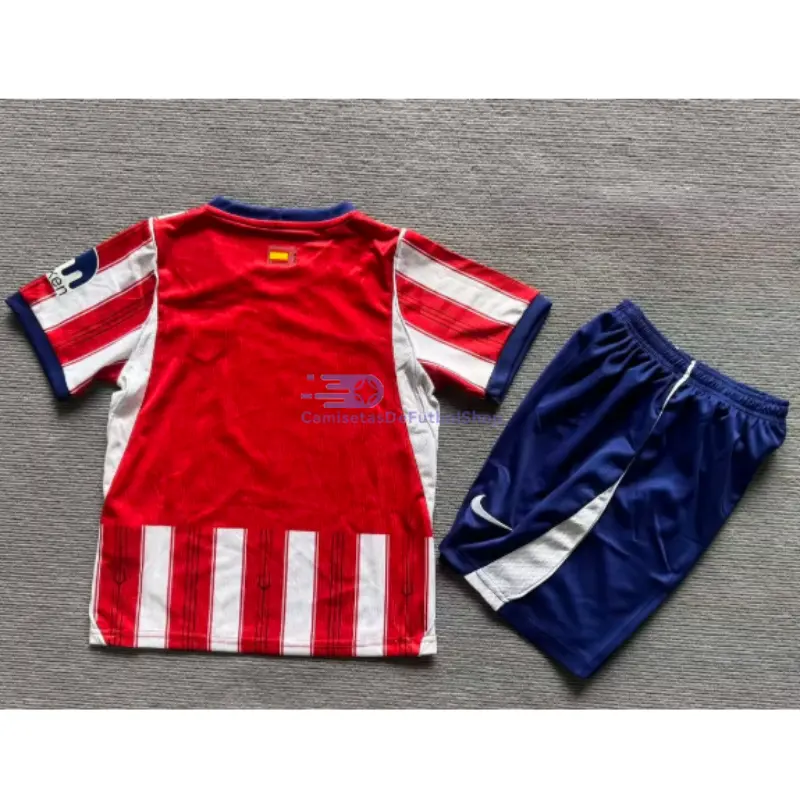 Camiseta Atlético de Madrid 2026/2027 1ª Equipación Rojo/Blanco Niño Kit