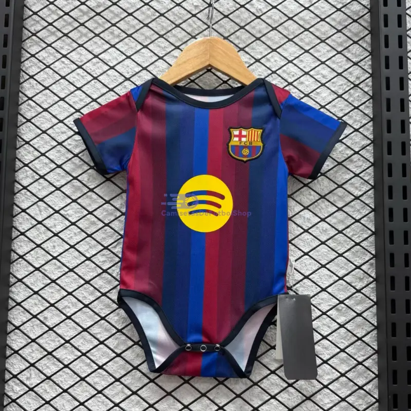 Camiseta Barcelona 2026/2027 1ª Equipación Azul/Rojo Baby