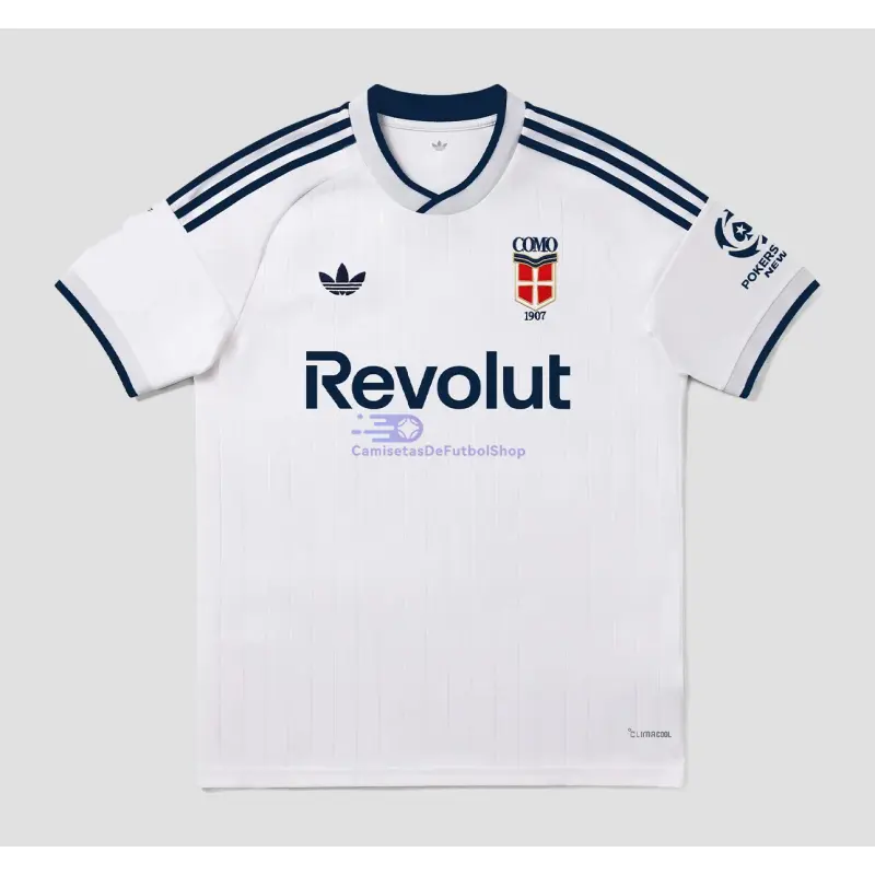 Camiseta Como 1907 2026/2027 2ª Equipación Blanco