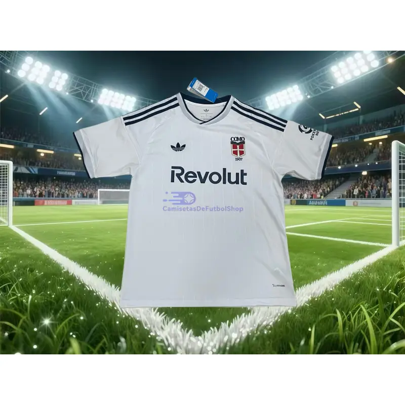 Camiseta Como 1907 2026/2027 2ª Equipación Blanco