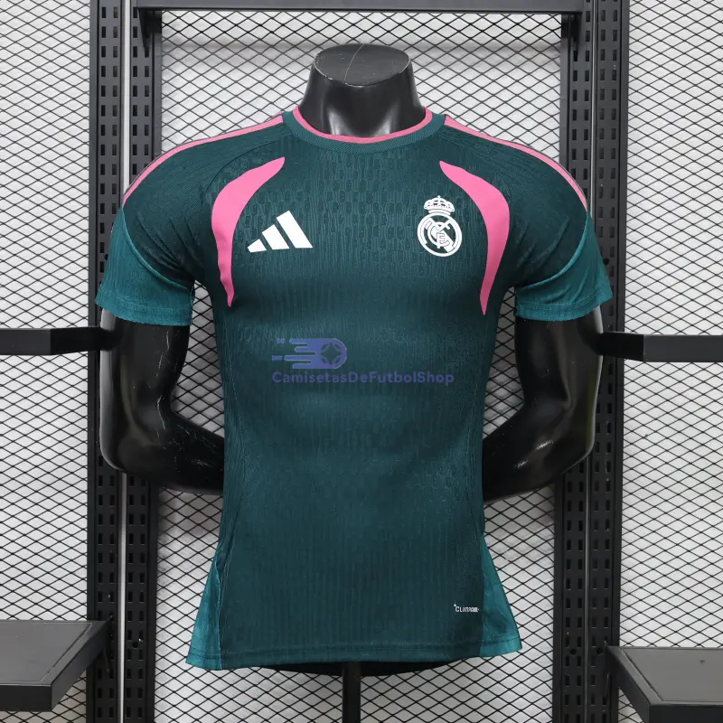 Camiseta de Entrenamiento 2026/2027 Verde/Rosa (EDICIÓN JUGADOR)