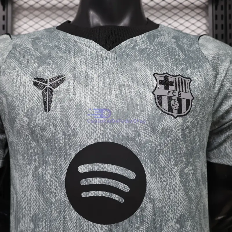 Camiseta de Portero Barcelona 2026/2027 2ª Equipación Gris (EDICIÓN JUGADOR)