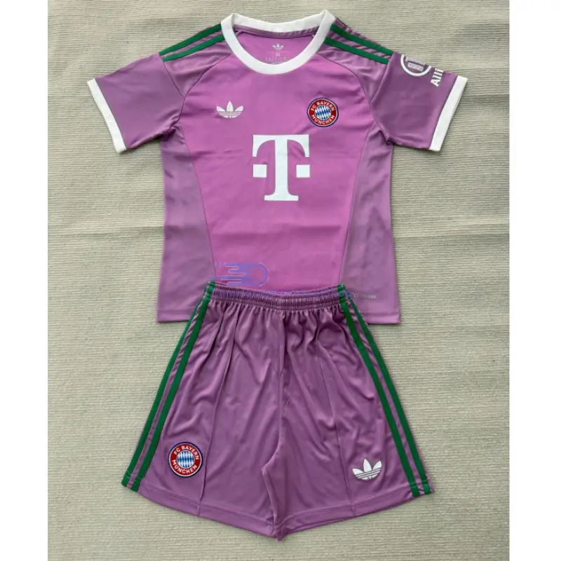 Camiseta de Portero Bayern Múnich 2026/2027 2ª Equipación Morado Niño Kit